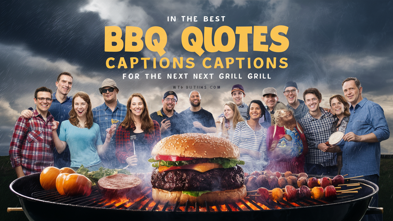 Best BBQ Quotes and Barbecue Captions for Your Next Grill Session