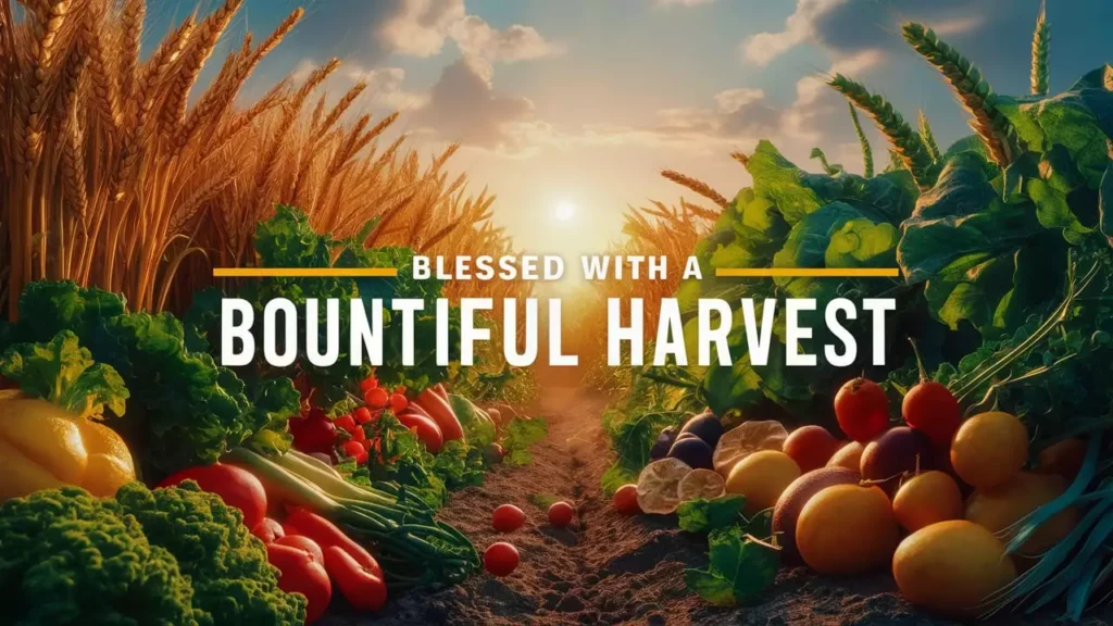 Grateful for the Harvest 