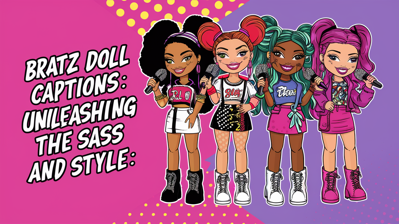 Bratz Doll Captions and Quotes: Unleashing the Sass and Style