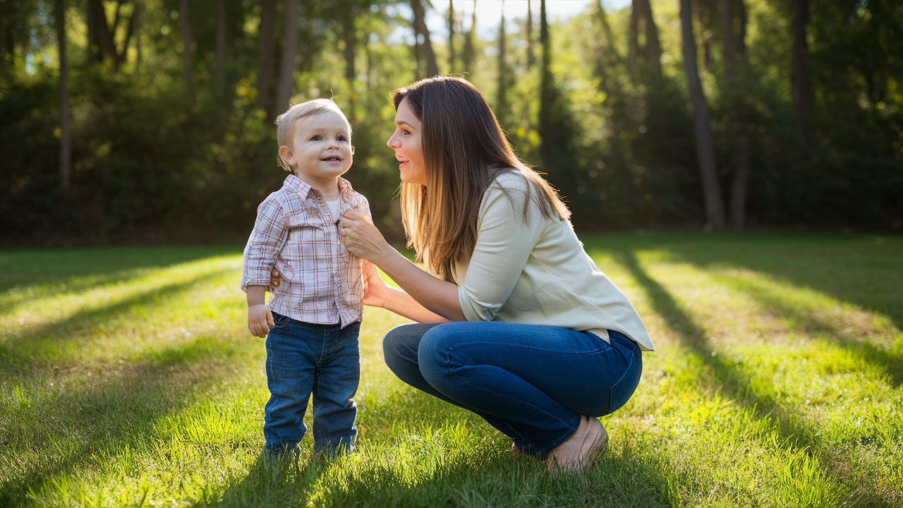 Mom and Son Captions