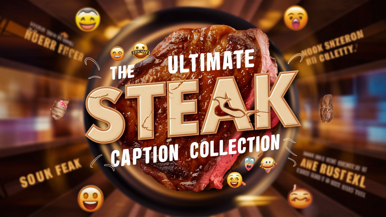 The Ultimate Steak Caption Collection