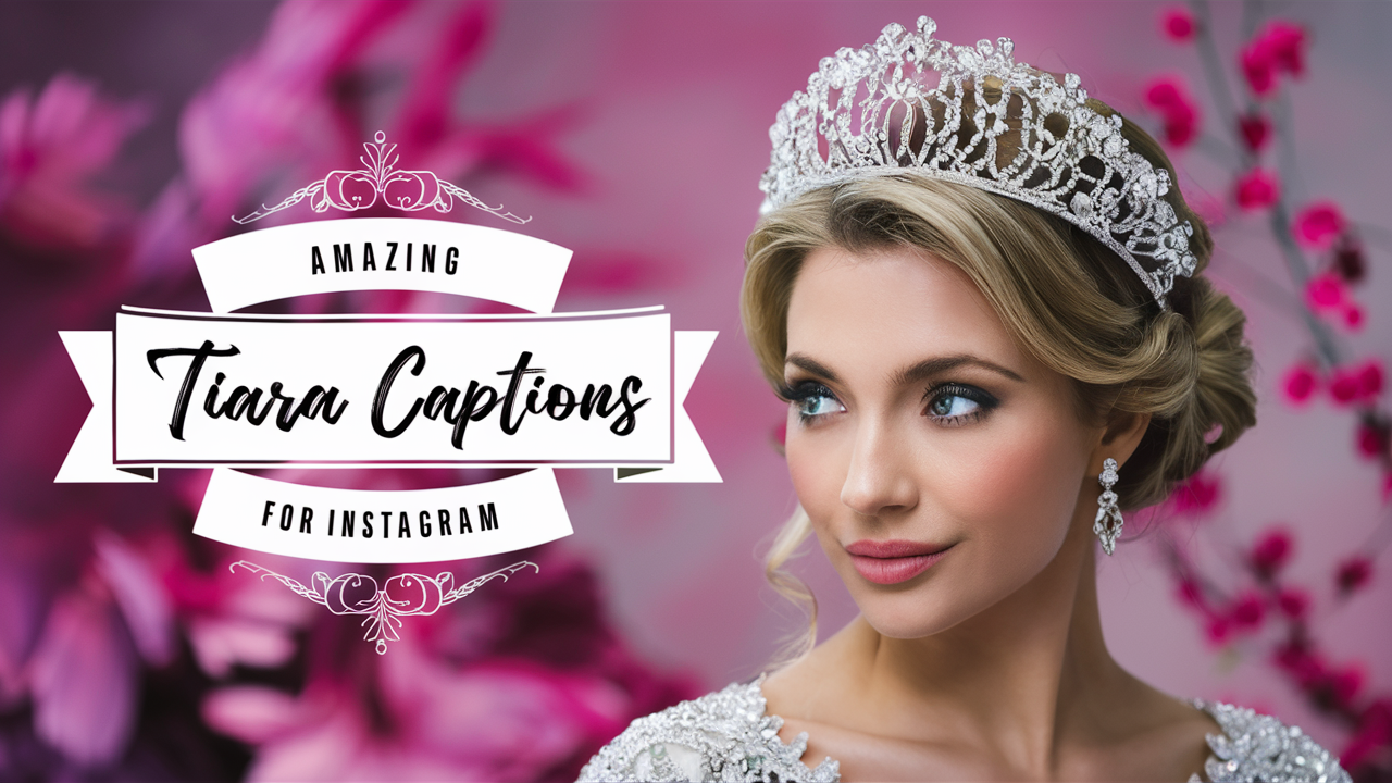 Amazing Tiara Captions For Instagram