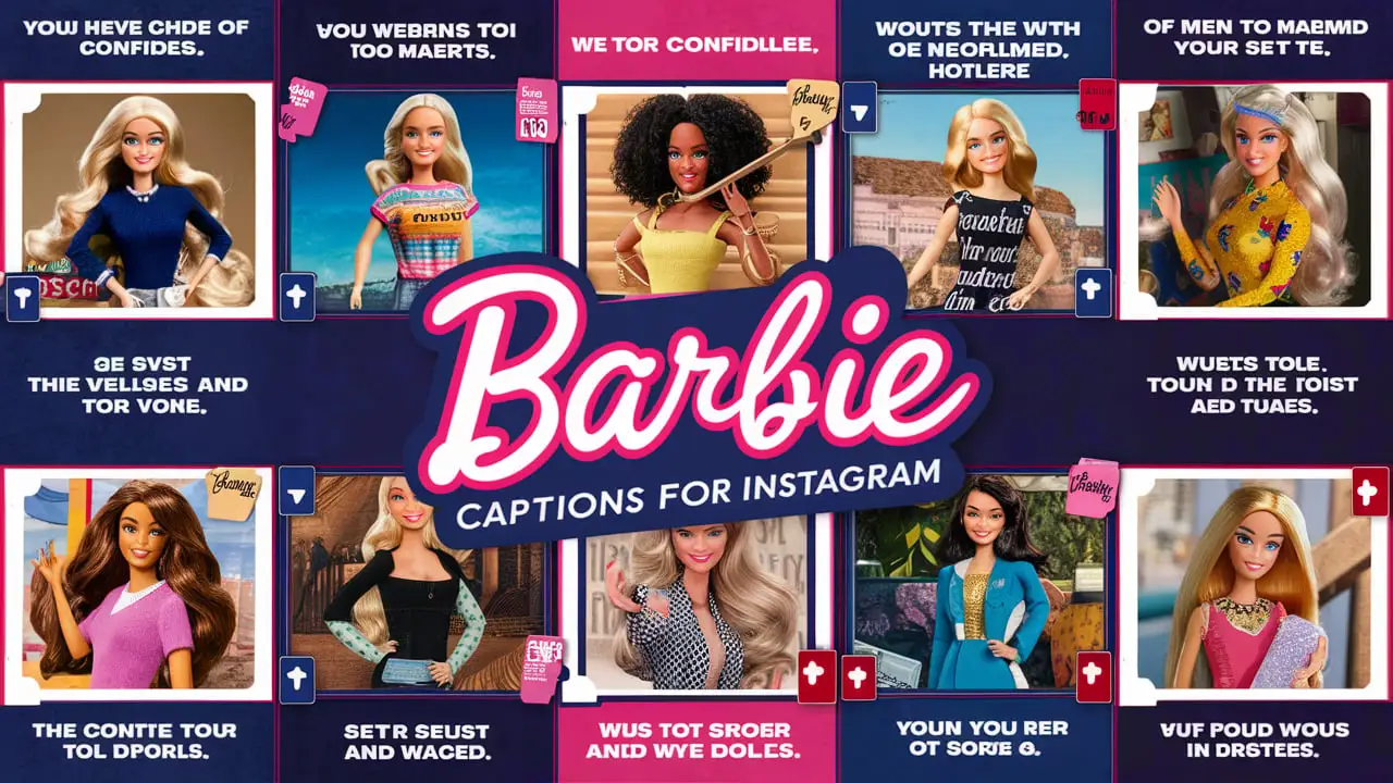 Barbie Captions for Instagram With Quotes