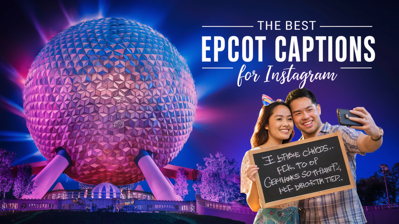 Best Epcot Captions for Instagram