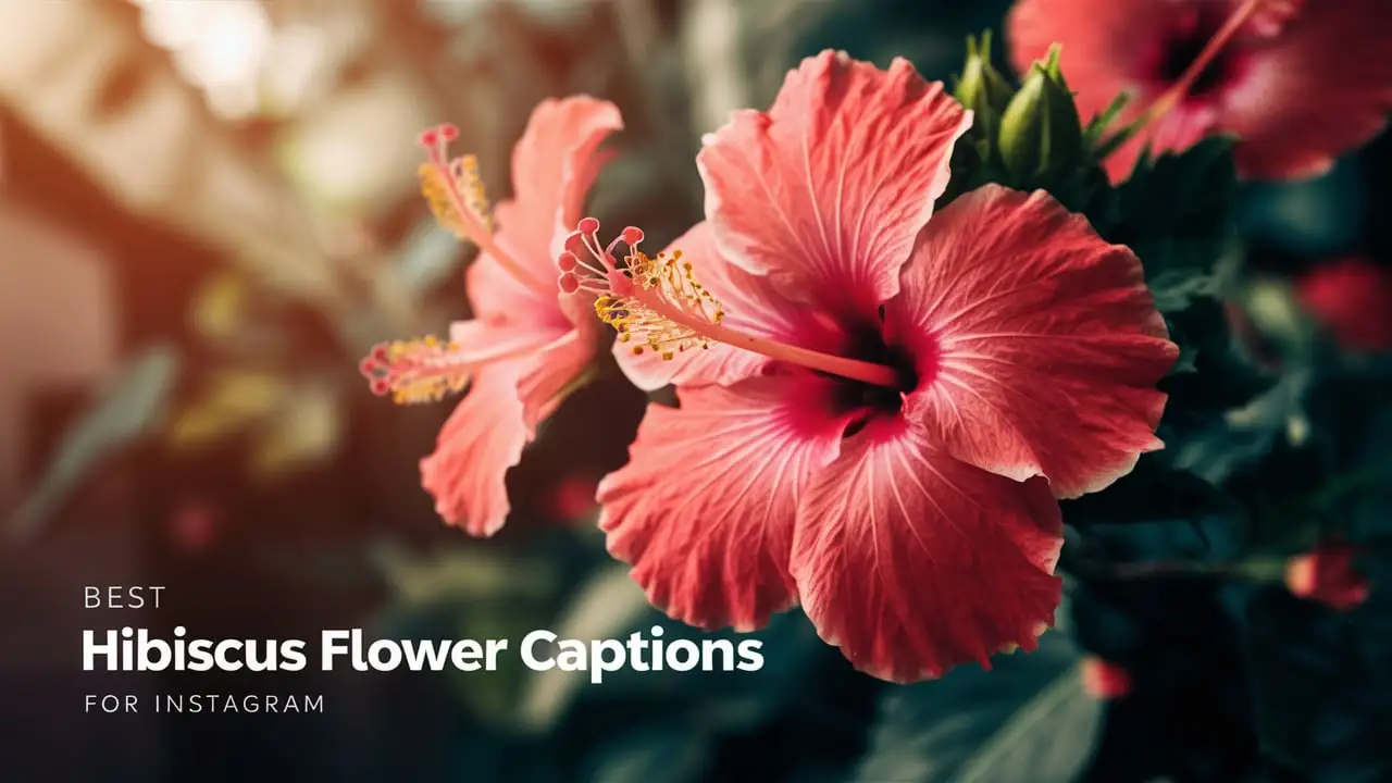 Best Hibiscus Flower Captions for Instagram