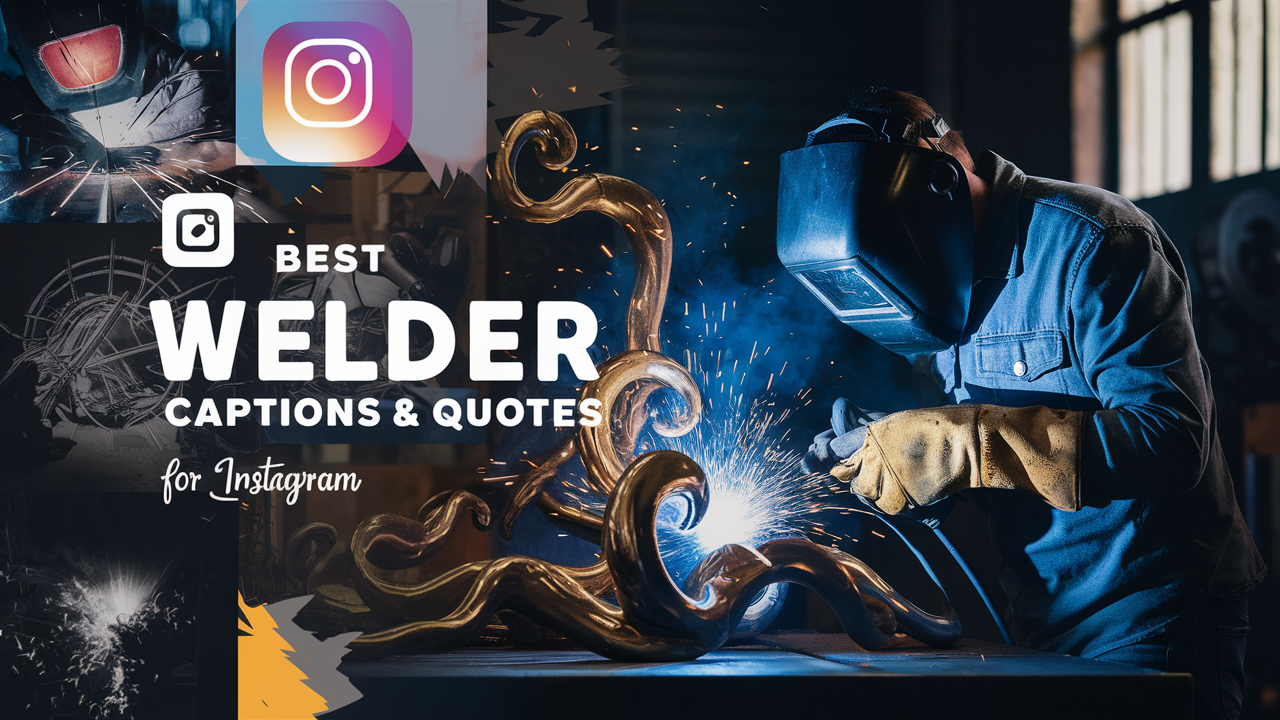 Best Welder Captions For Instagram & Quotes