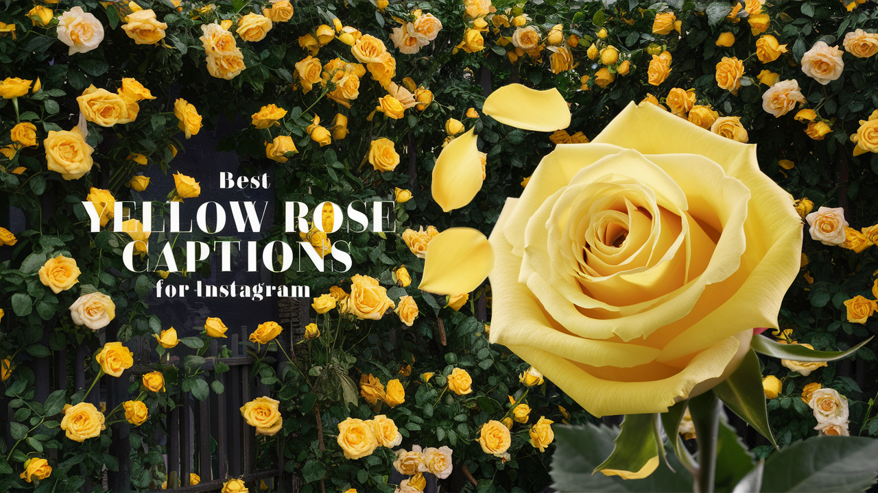 Best Yellow Rose Captions For Instagram