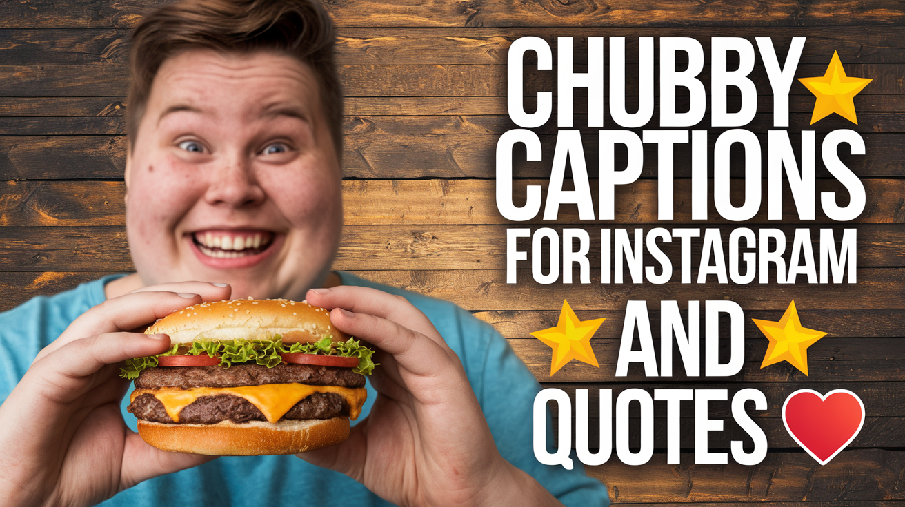 Chubby Captions For Instagram And Quotes