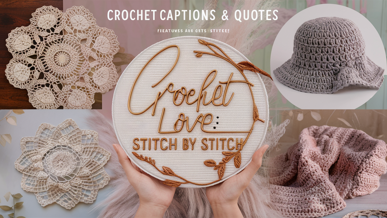 Crochet Captions For Instagram & Quotes