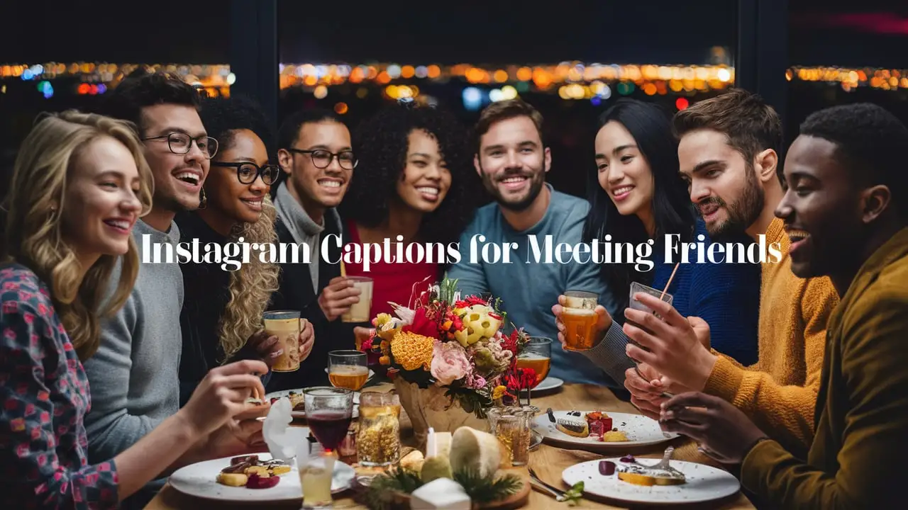 instagram captions for meeting friends