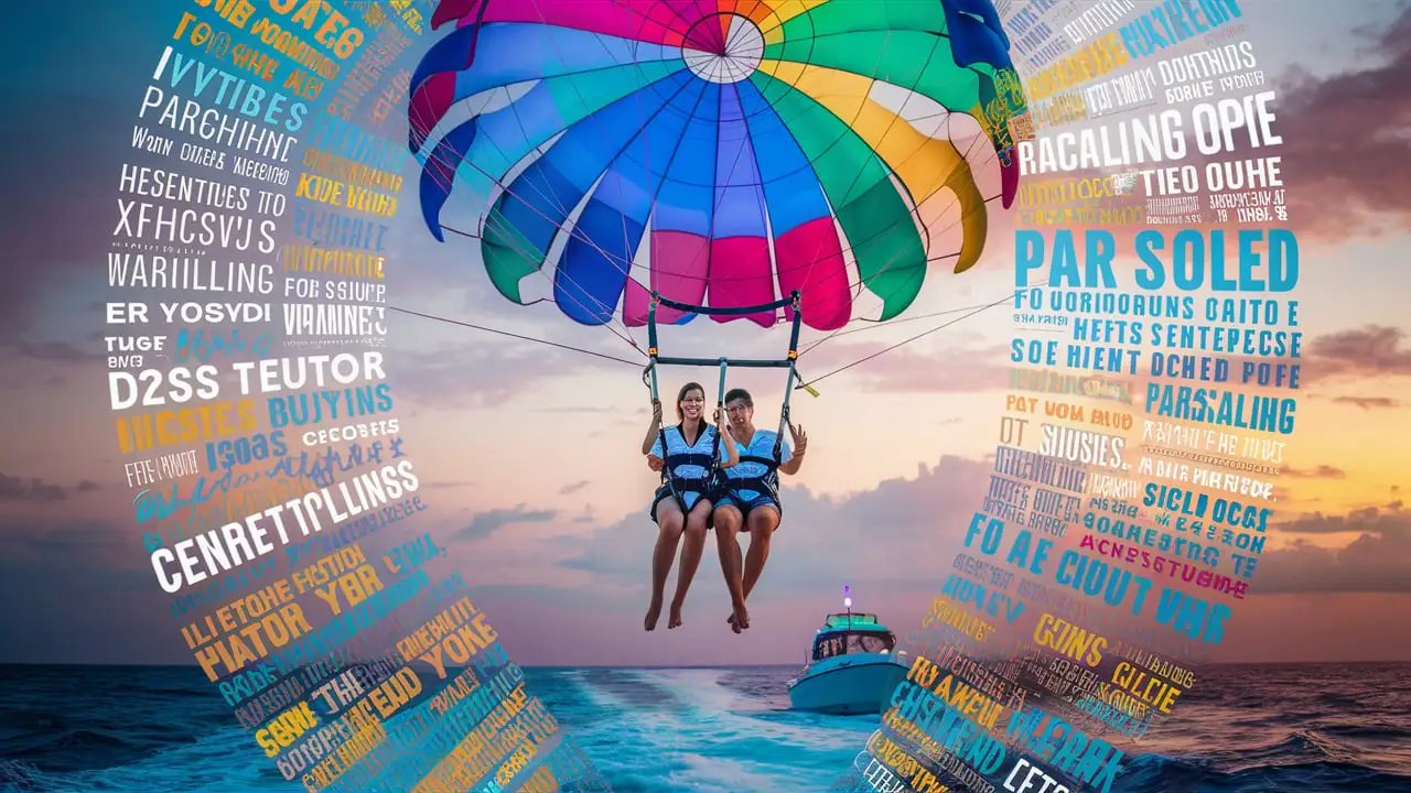 parasailing captions and quotess