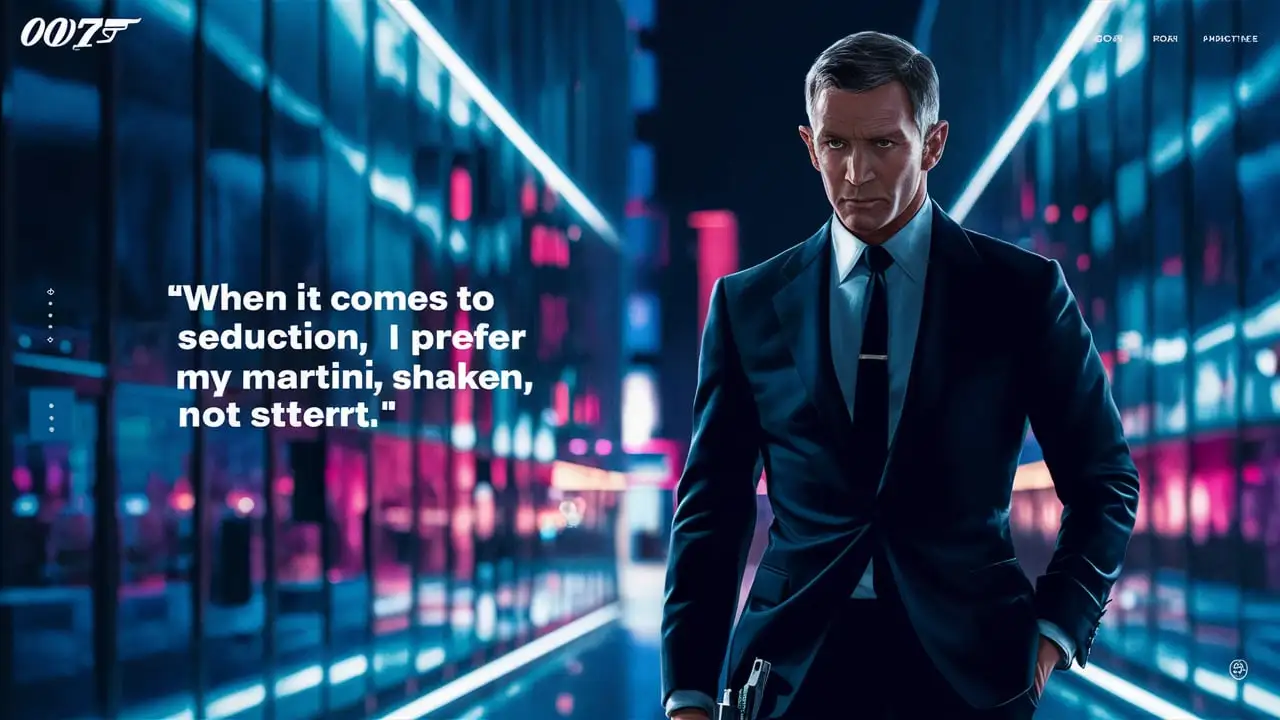 James Bond Instagram Captions & Quotes