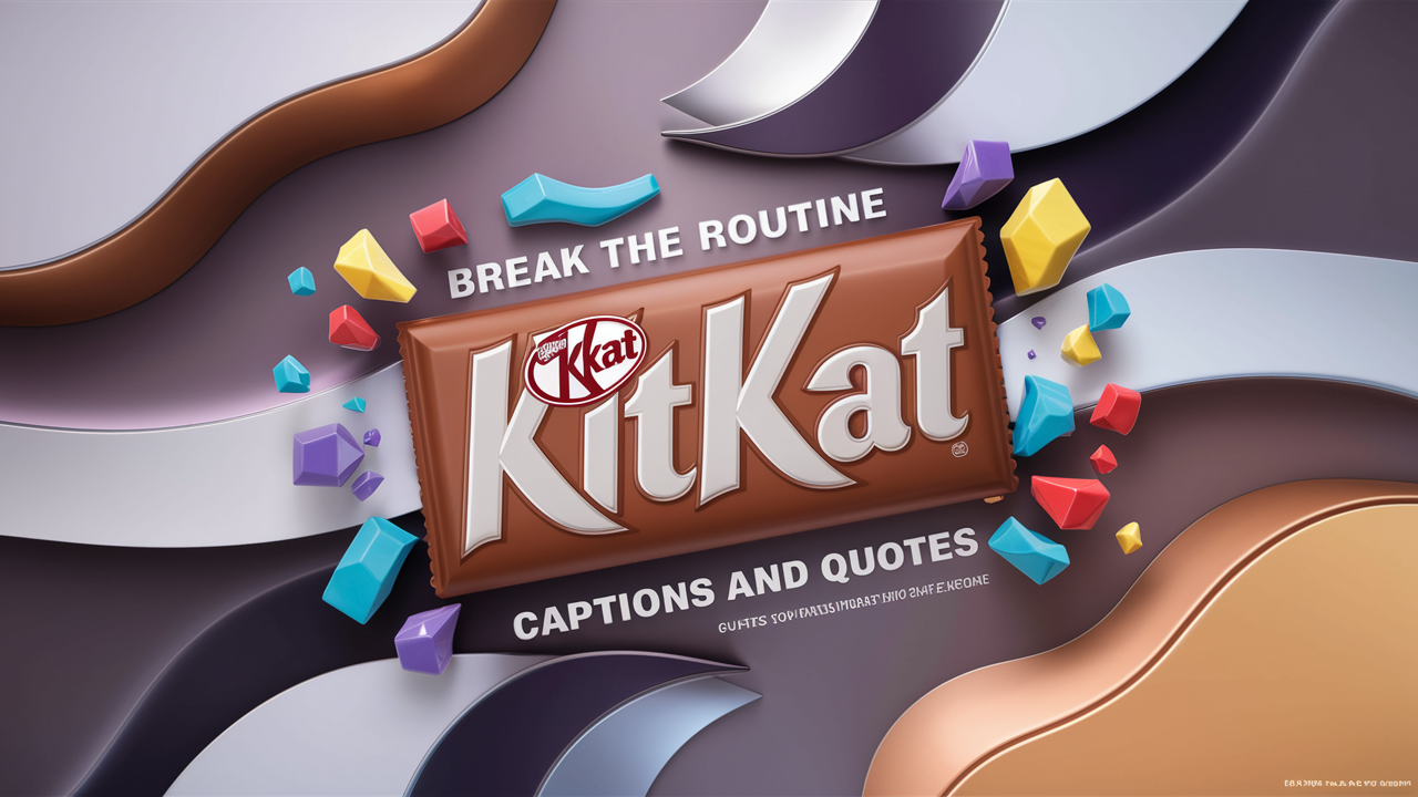 Kitkat Captions For Instagram And Quotes