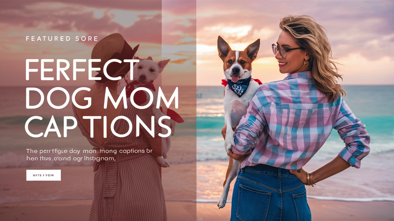 Perfect Dog Mom Captions For Instagram