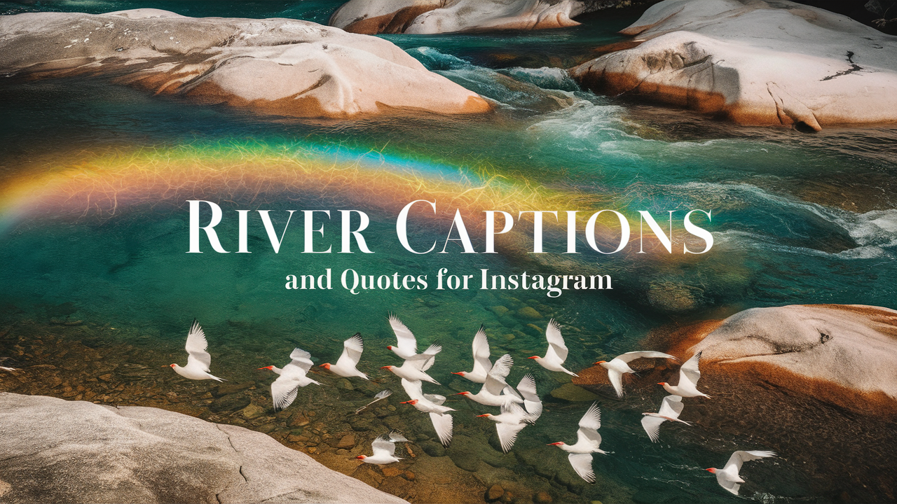 River Captions and Quotes for Instagram